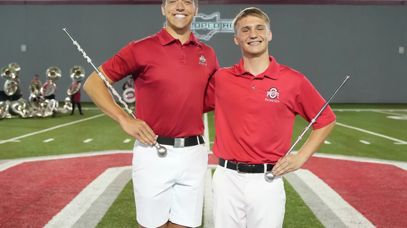 Ford and Speckman standing next to eachother